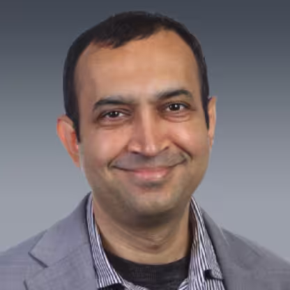 Portrait headshot of Shyam Pattabiraman